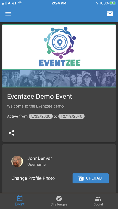 Eventzee - Virtual Events Screenshot