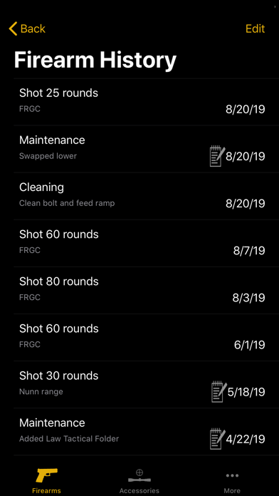 Bust A Cap Firearm Utility iPhone screenshot 5 - Utilities app