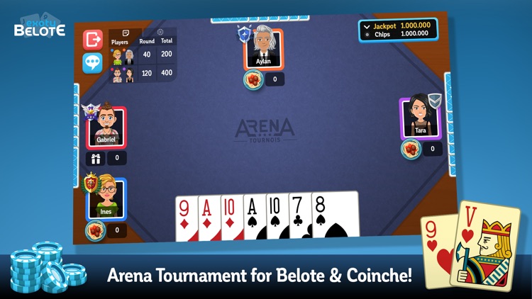 Belote & Coinche online screenshot-3