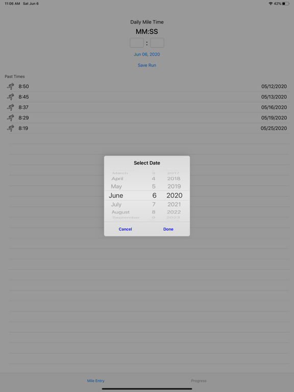 Screenshot #6 pour Daily Mile