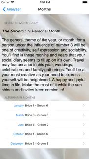 wedding date numerology iphone screenshot 4