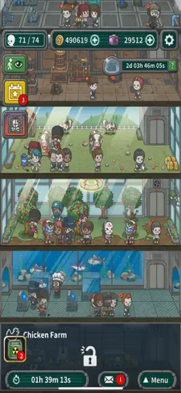 Game screenshot Underworld : The Shelter hack