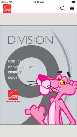 Owens Corning Product Solution screenshot 2
