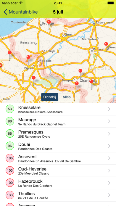 Mountainbike.be Screenshot