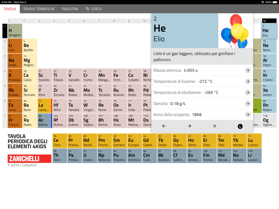 Screenshot #4 pour Tavola Periodica Kids