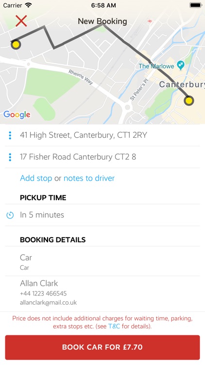 Longleys - Canterbury Cabs by Magenta Technology Corporation Ltd