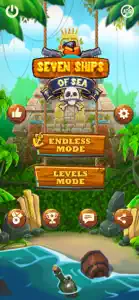 Seven Ships Battle: Pirate Sea screenshot #1 for iPhone