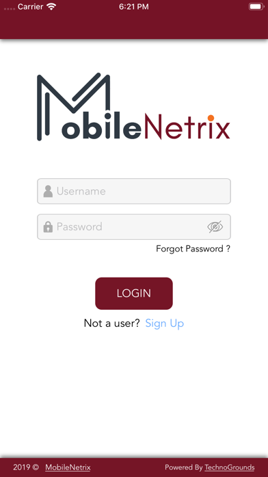 MobileNetrix Screenshot