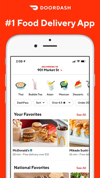 DoorDash - Food Delivery
