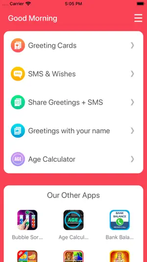 Good Morning Messages screenshot 1