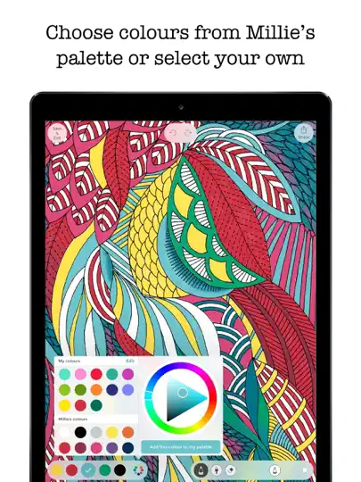 Capture d'écran de Colouring Adventures sur iPhone 3