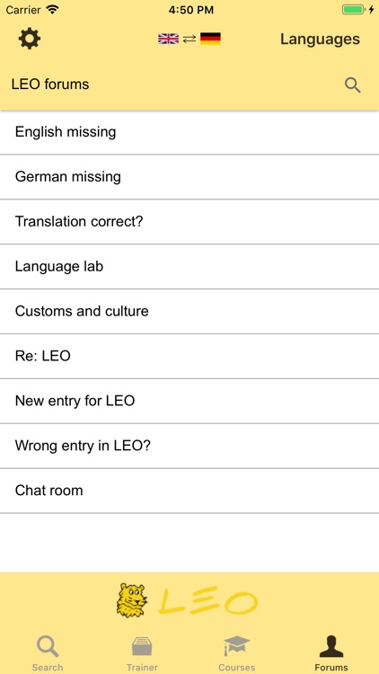 LEO dictionary screenshot-9