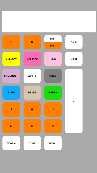 SalesColorCalc app screenshot