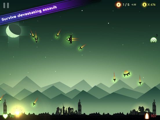 Missile Command 20 iPad screenshot