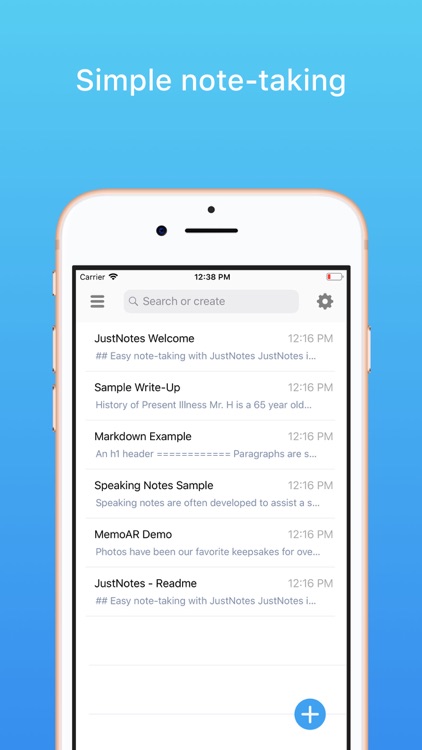 JustNotes – Easier Note Taking
