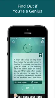 brain teasers - thinking games iphone screenshot 2