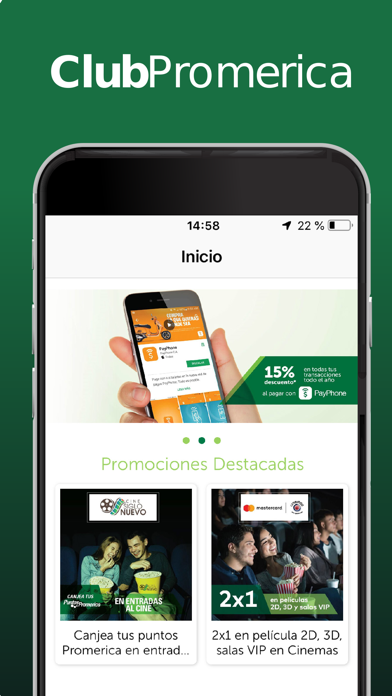 Club Promerica. Screenshot