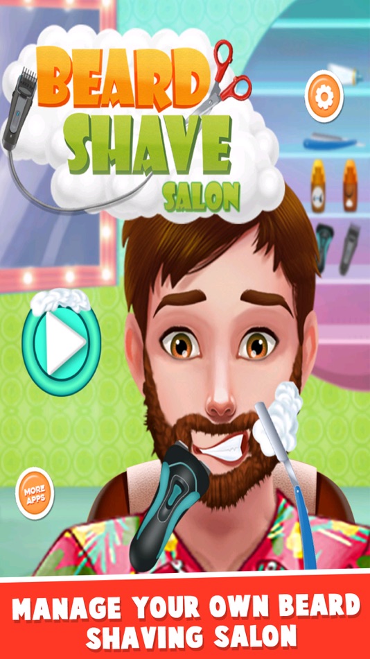 Crazy Beard Shaving Salon - 2.0 - (iOS)