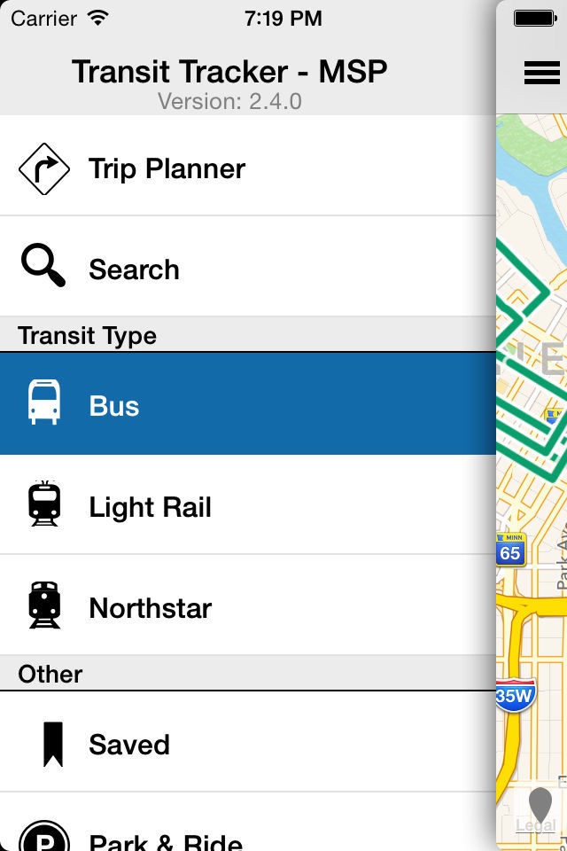Transit.Tracker screenshot 2