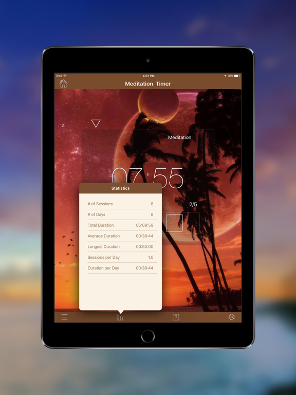 Meditation Timer Pro for iPadのおすすめ画像5