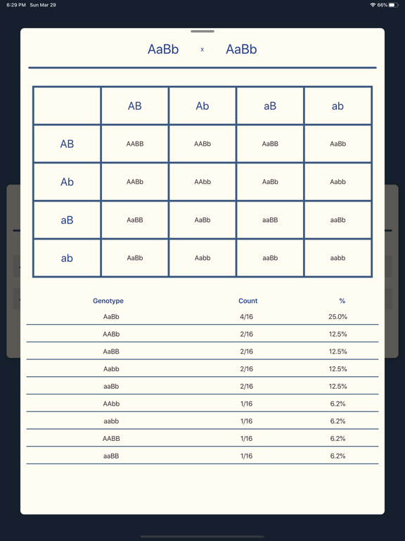 Screenshot #5 pour Punnett Helper