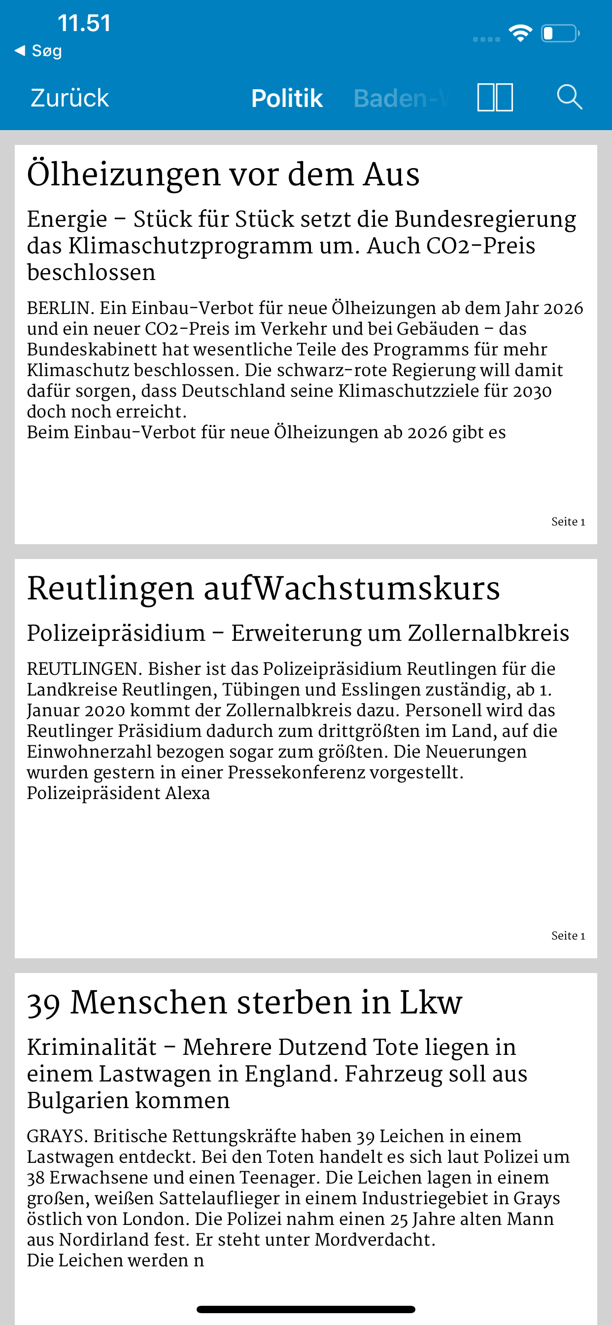 GEA E-Paper screenshot 5