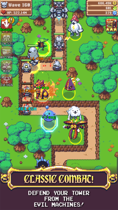 Screenshot #1 pour Idle Monster TD