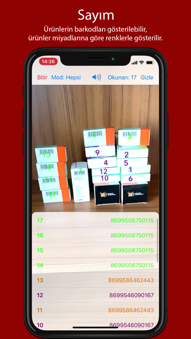 Eczanem Stok Sayım Screenshot