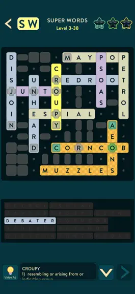 Game screenshot Super Words: Crossword Puzzle hack