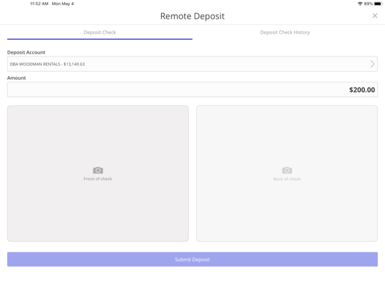 Citizens Bank Mobile App iPad screenshot 4 - Finance app