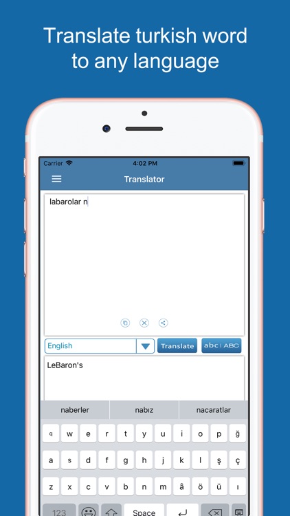 Turkish Dictionary &Translator