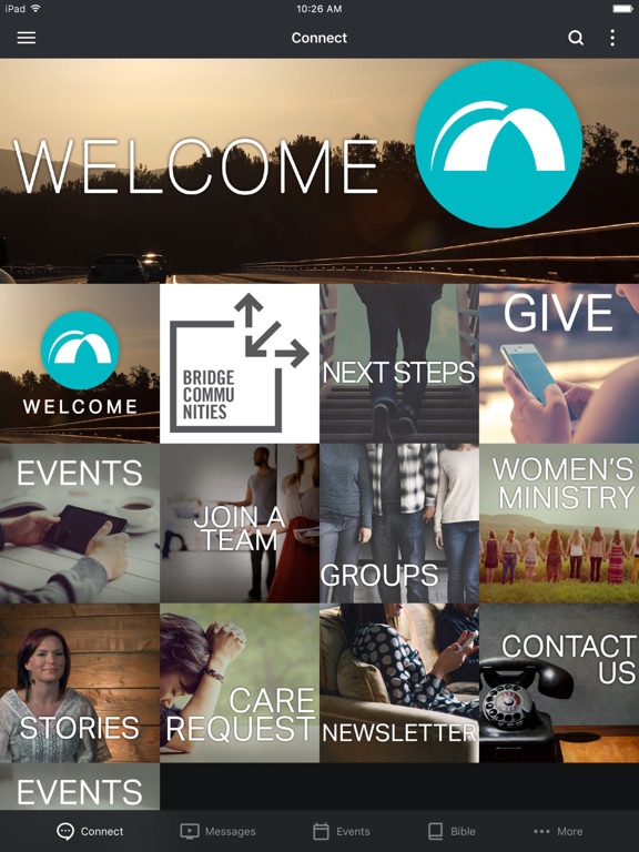 The Bridge RSM iPad screenshot 1 - Lifestyle app