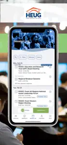 HEUG Events screenshot #1 for iPhone