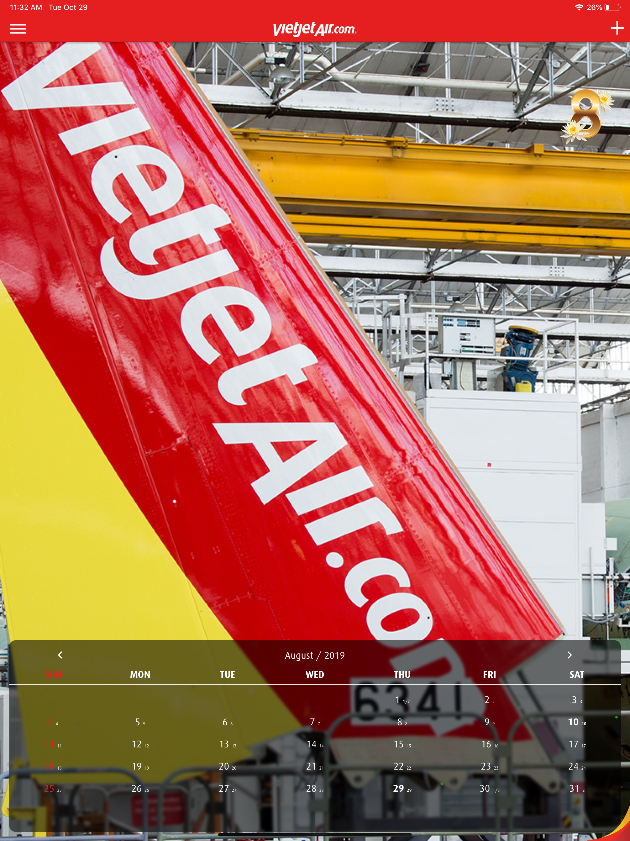 Vietjet Calendar
