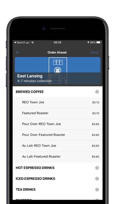 Blue Owl Coffee MI Screenshot