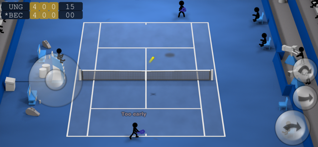 ‎Stickman Tennis Screenshot