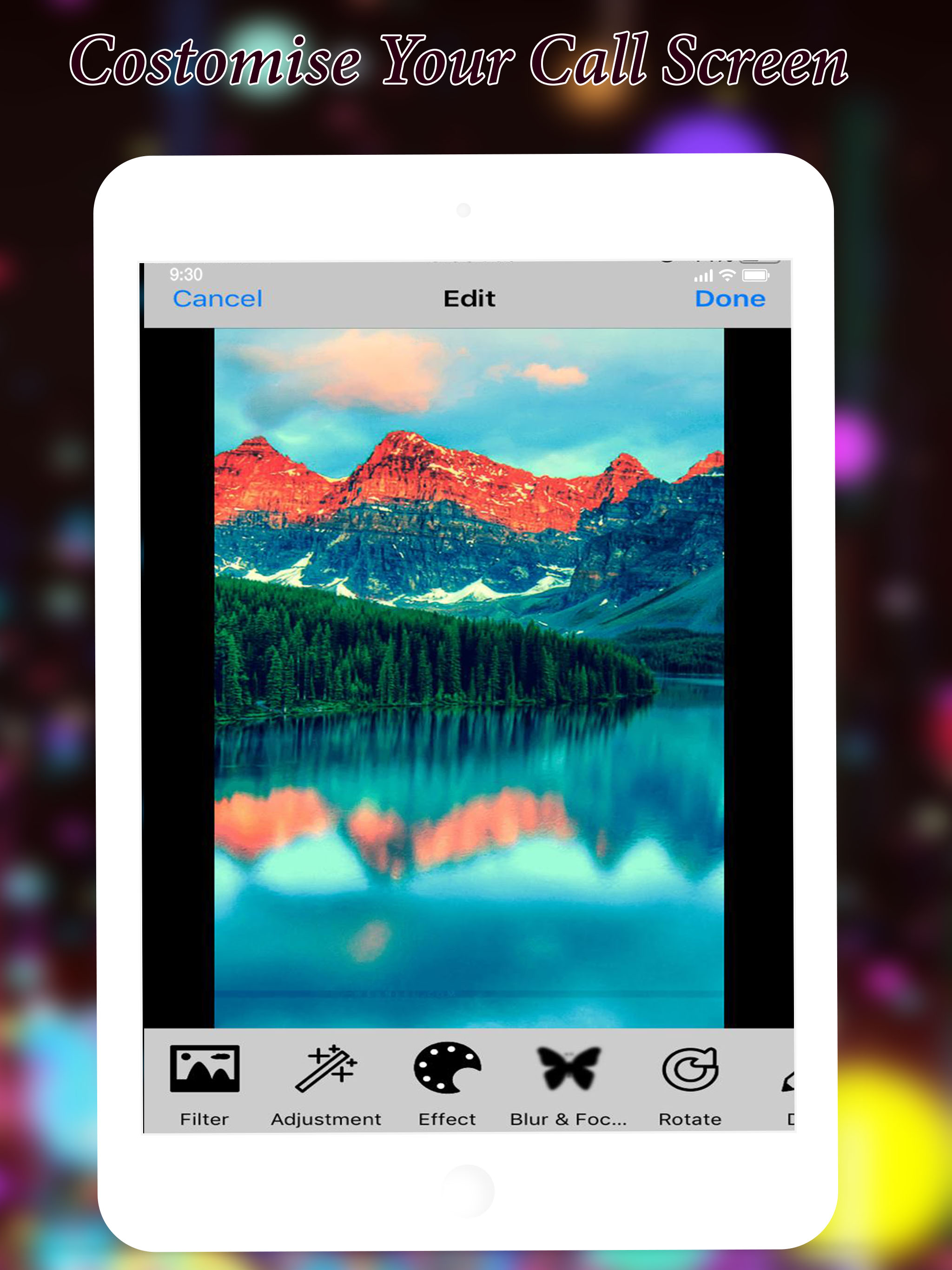 Colorful Call Flash Themes screenshot 10