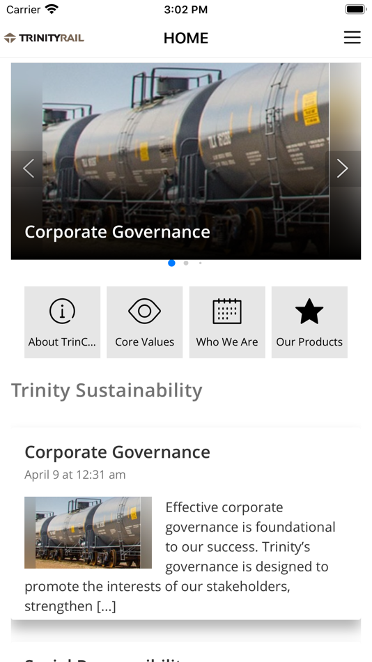 #1. TrinCONNECT App (iOS) 由: Trinity Industries, Inc