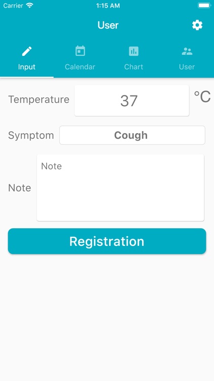 Body Temp Record Tracker