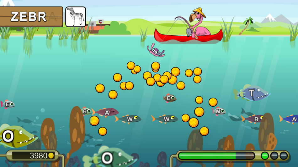 #4. Fish and Spell (iOS) 由: QuizPedia