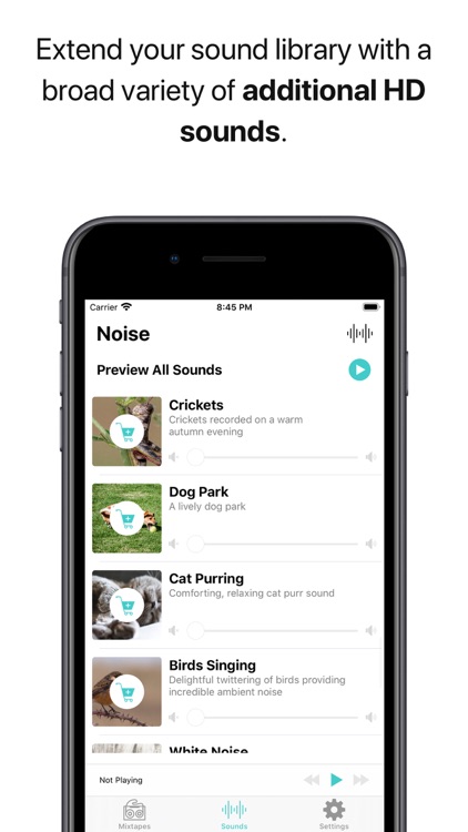 Noise – Mix HD Ambient Sounds screenshot-5