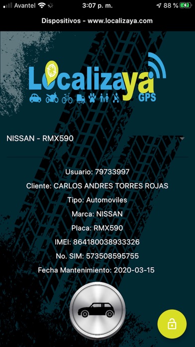 Localizaya screenshot
