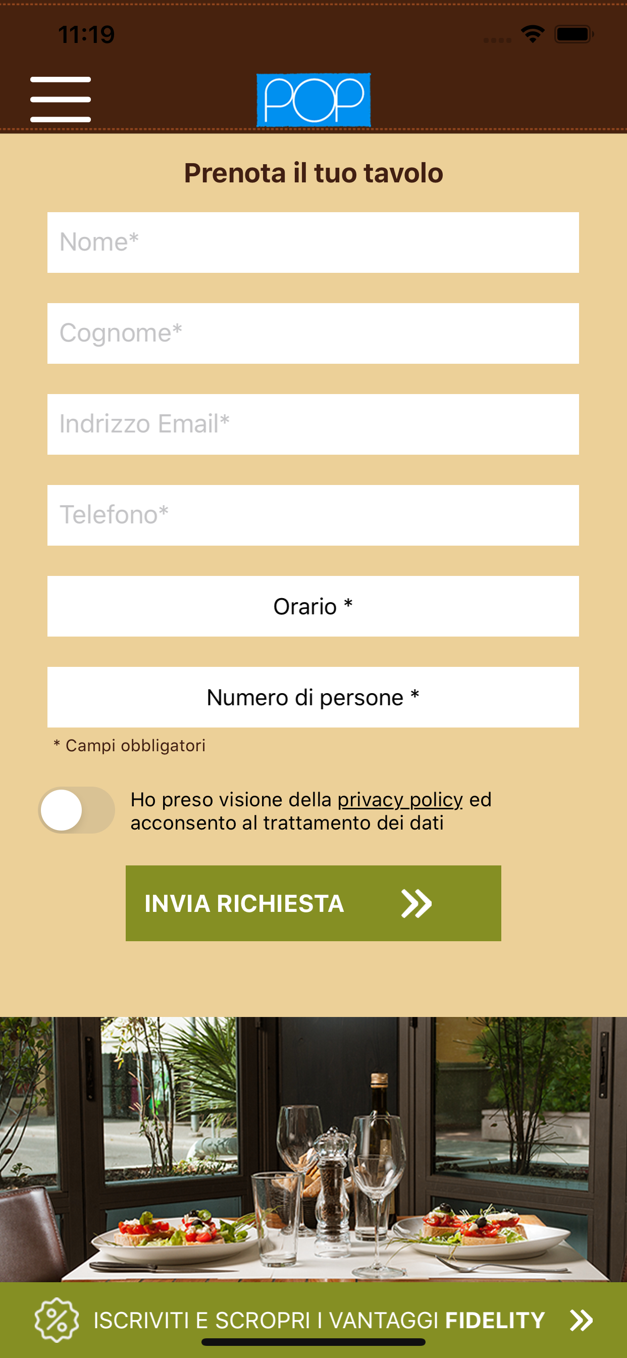 Pizzeria Prima o Poi screenshot 5