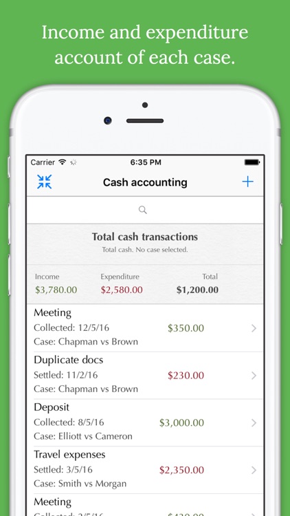 Lawyer's Planner for iPhone screenshot-3