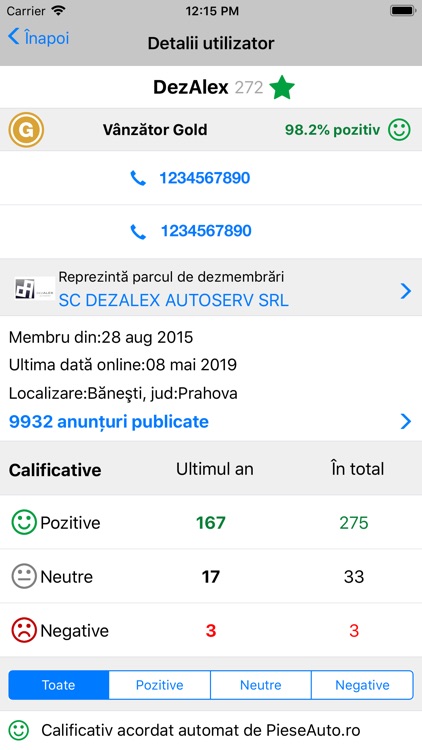 Piese auto noi si dezmembrari screenshot-5