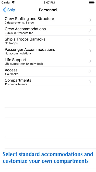 Screenshot of Adventure Class Ships