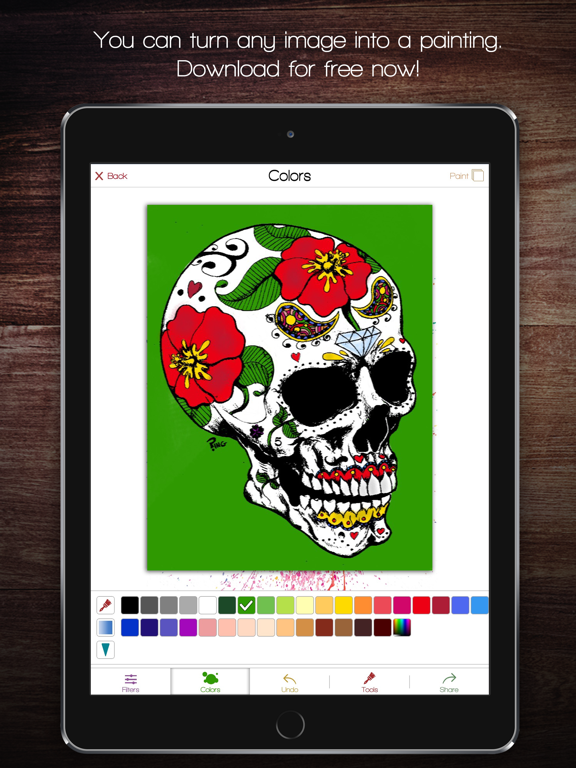 Color Rise - Coloring therapy iPad screenshot 5 - Entertainment app