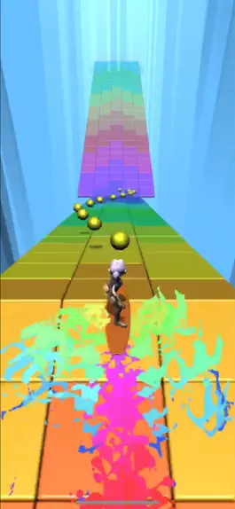 Game screenshot Rainbow Surfer mod apk