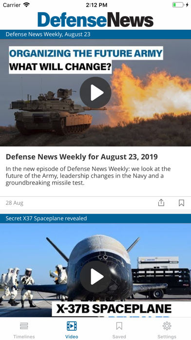 Screenshot #2 pour Defense News