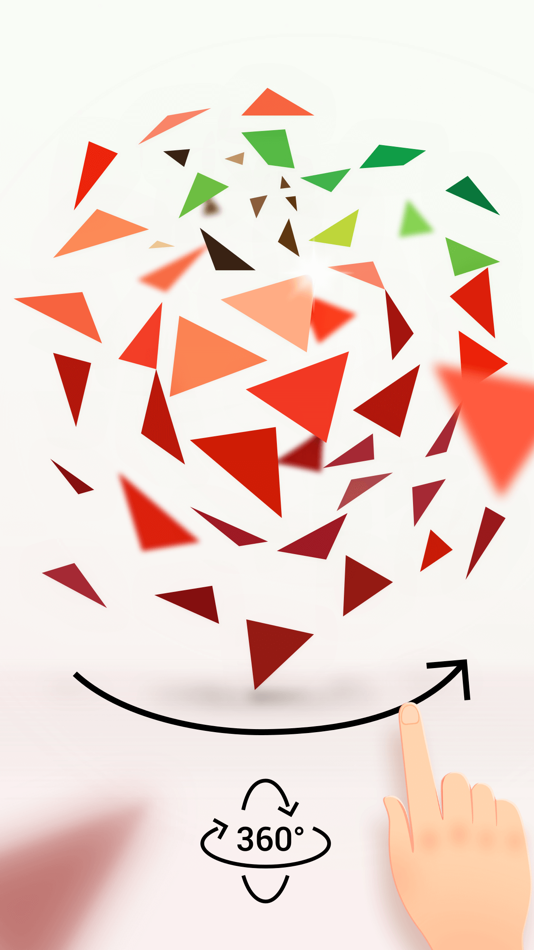 #5. LOVE POLY - NEW PUZZLE GAME (iOS) 来自: EYEWIND LIMITED